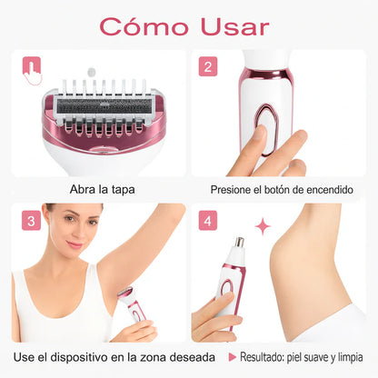 PROMO SOLO HOY 40% OFF - Depiladora dama WA-616