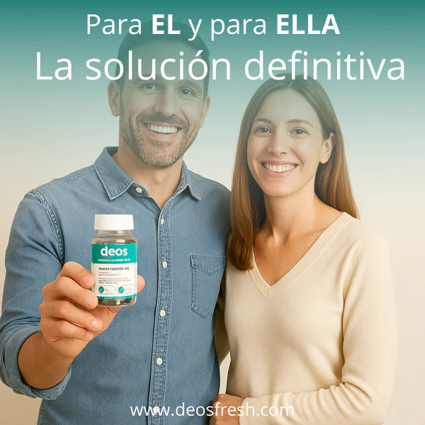 PARA EL Y PARA ELLA LA SOLUCIÓN DEFINITIVA - ACABE CON SU OLOR CON DEOS SUPLEMENTOS!