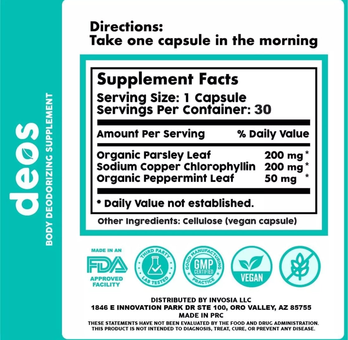 PARA EL Y PARA ELLA LA SOLUCIÓN DEFINITIVA - ACABE CON SU OLOR CON DEOS SUPLEMENTOS!