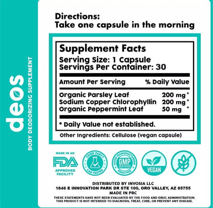PARA EL Y PARA ELLA LA SOLUCIÓN DEFINITIVA - ACABE CON SU OLOR CON DEOS SUPLEMENTOS!