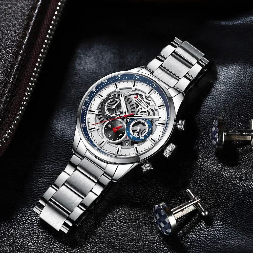Reloj Curren 8391 Plata para Hombre