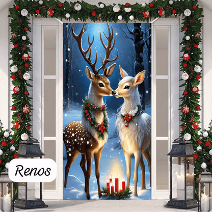 Fundas navideñas para puertas