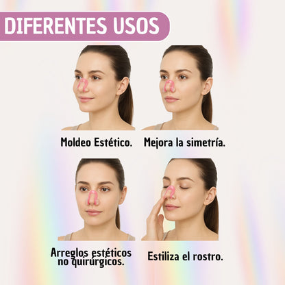 Corrector Nasal Perfilé - Moldeador de Nariz sin Cirugía