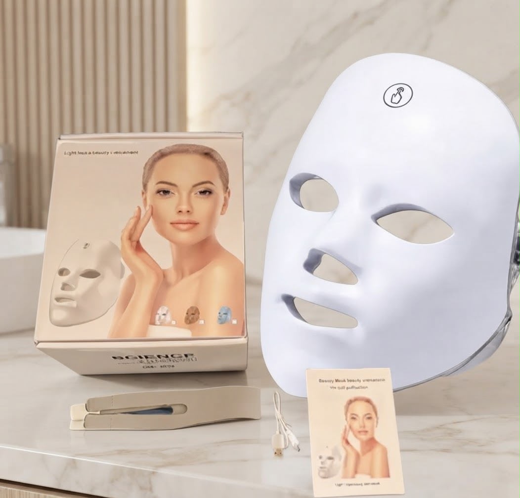 MÁSCARA FACIAL TERAPÉUTICA LED - MULTIESPECTRO DE FOTOTERAPIA AVANZADA