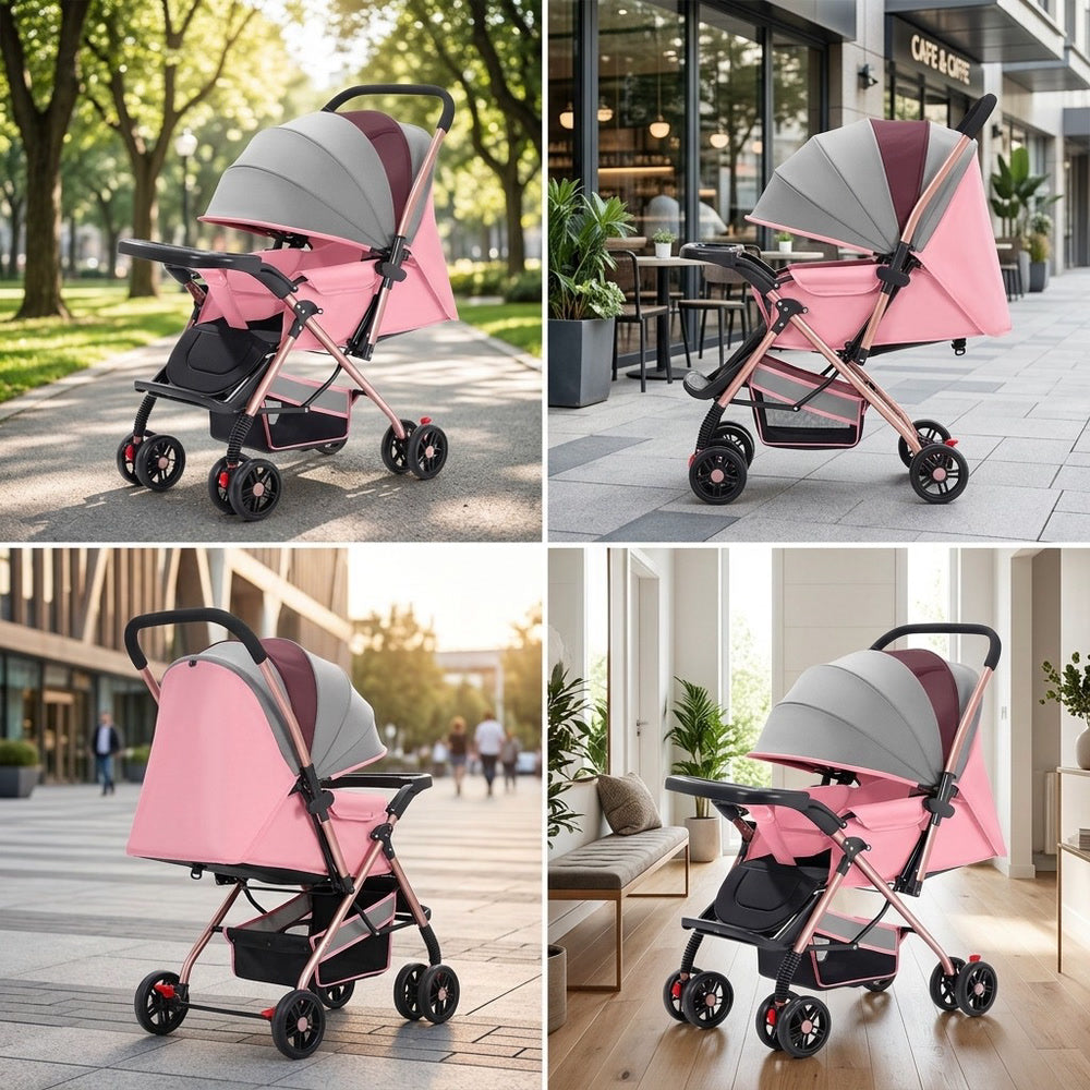 Coche bebe reversible multifuncion