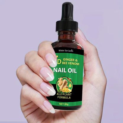 Aceite de jengibre PREMIUM para las uñas - ¡EL ÚNICO QUE LO SOLUCIONA EN 7 DÍAS!