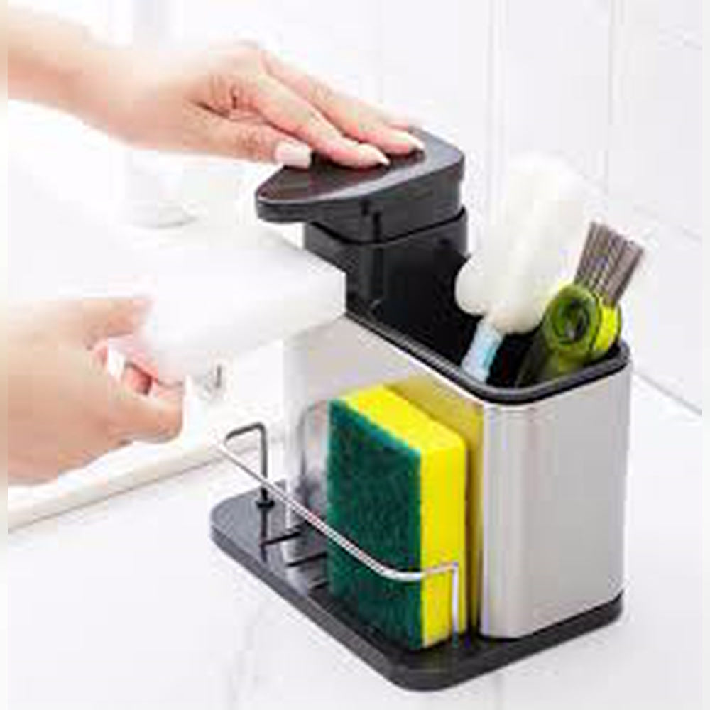Dispensador de jabon acero inolxidable