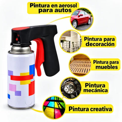Mango Aerosol + Sonda Destapa cañería 90 ¡PINTA COMO UN PROFESIONAL EN SEGUNDOS!