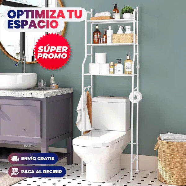 ÚLTIMO DIA DE LA PROMO 40% OFF - Estante Organizador para Baño 3 Niveles