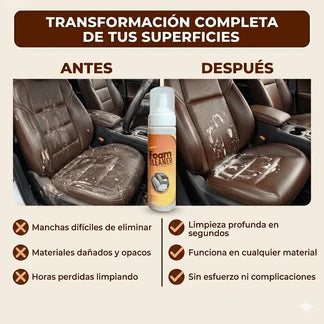FoamCleaner™ | Elimina manchas imposibles al instante sin esfuerzo