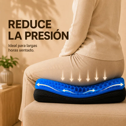 Cojín de Silicona Gel · Panal de Abeja | LA SEGUNDA UNIDAD POR SOLO + $44.000 HOY