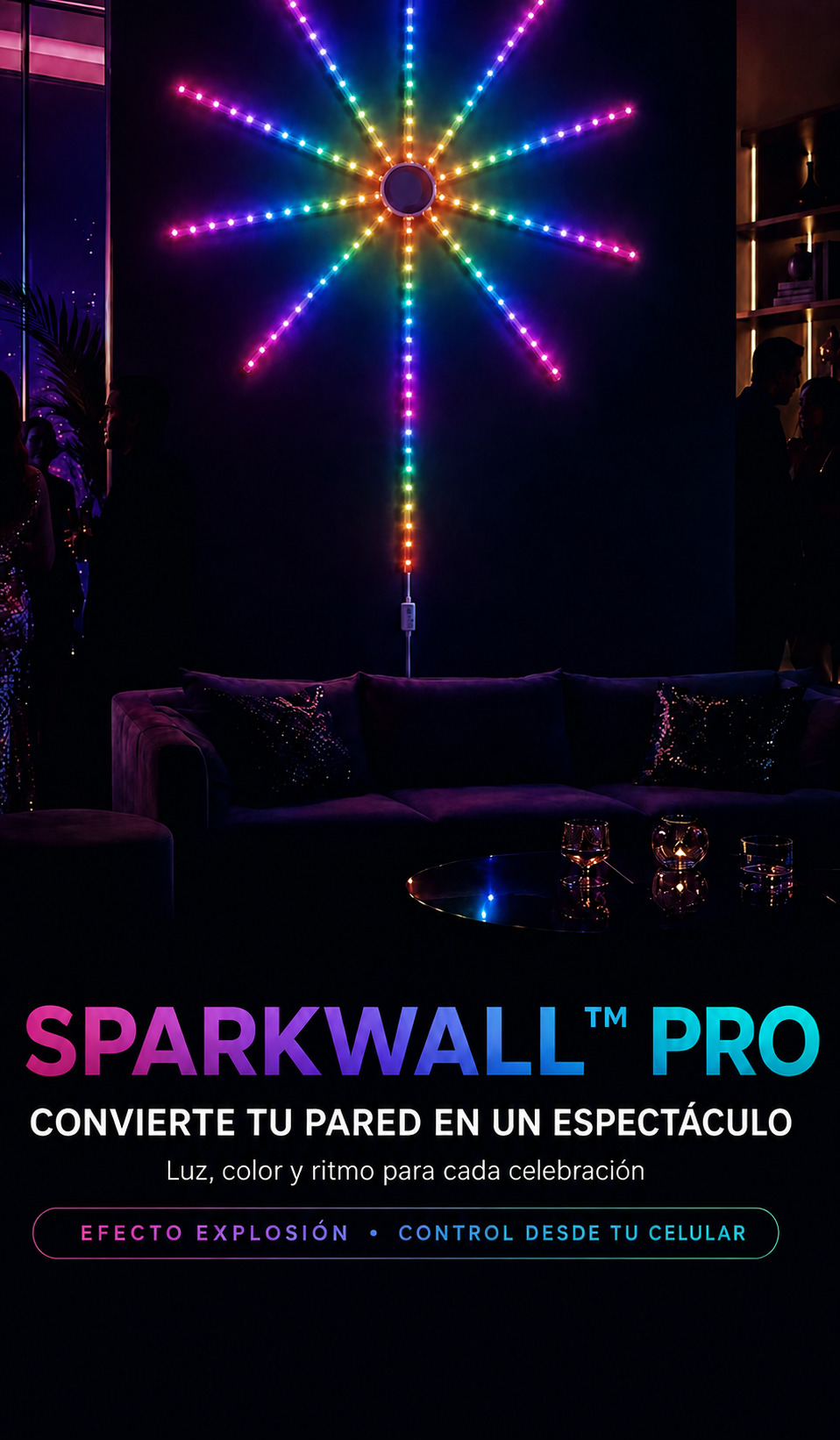 Luces Lluvia De Meteoritos Tubo Led - LA SEGUNDA UNIDAD POR SOLO + $59.000