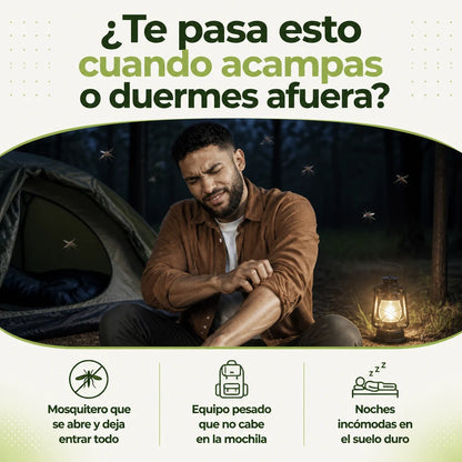 Hamaca Premium Con Toldillo Antimosquitos
