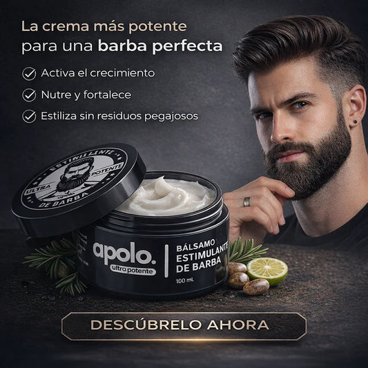 Combo Apolo Bálsamo Y Activador Folicular - Barba Con Apariencia Más Poblada - LA SEGUNDA UNIDAD POR SOLO + $39.000