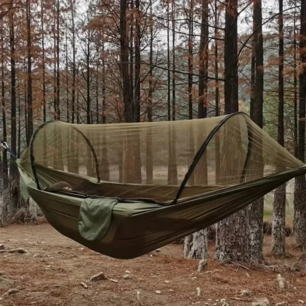 Hamaca Premium Con Toldillo Antimosquitos
