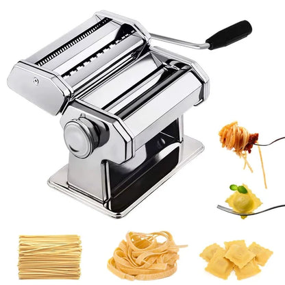 Máquina para Hacer Pasta en Acero Inoxidable