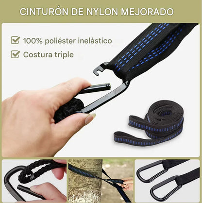 Hamaca Premium Con Toldillo Antimosquitos