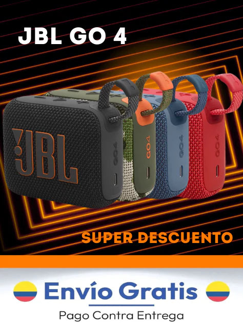 QUEMA DE EXISTENCIAS - JBL GO 4 - 50% OFF HASTA AGOTAR STOCK