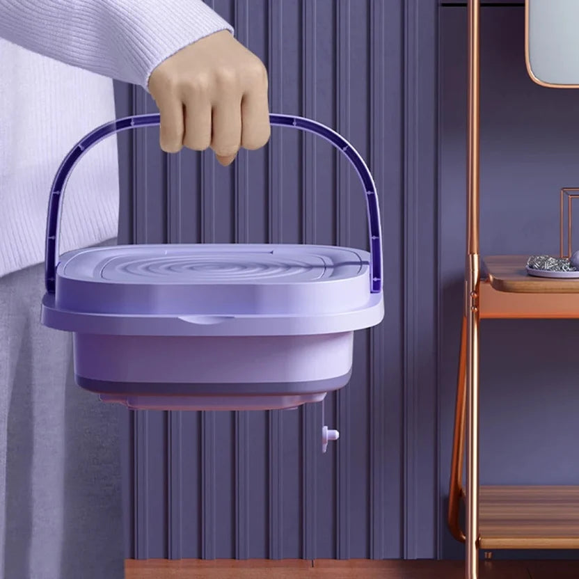 Lavadora Portátil Plegable - Prendas Pequeñas Sin Ocupar Espacio
