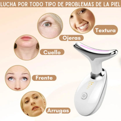 ÚLTIMAS UNIDADES - Masajeador y Tonificador Facial LED Sculpt™ -  Arrugas y Papada
