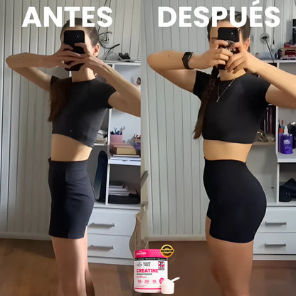 Creatina para Mujeres | Tu aliada para levantar y definir tus glúteos en solo 30 días - SOLO HOY 40% OFF