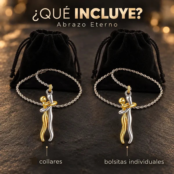 Abrazo Eterno – Collar que lleva el abrazo de quien amas contigo