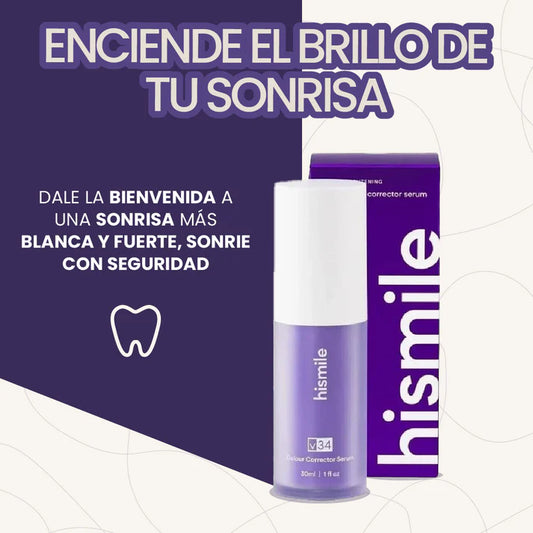 HISMILE® - Blanqueador Dental Premium - LUCE UNA SONRISA BRILLANTE - 50% DE DESCUENTO