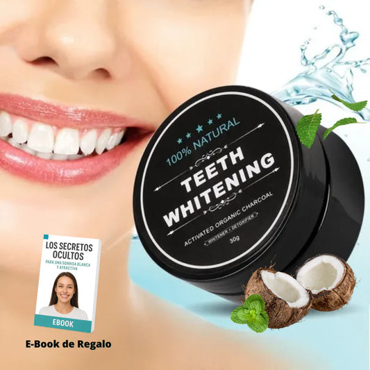 SUPER PROMO SOLO HOY 40% OFF - Blanqueador De Dientes Carbon