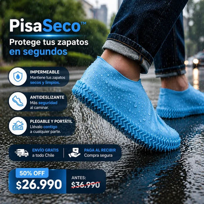 Fundas PisaSeco™ - Protege tus zapatos de la lluvia, barro y charcos en segundos | COMPRA 1 Y LLÉVATE 2