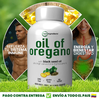 OFERTA IMPERDIBLE COMPRA 1 Y LLÉVATE 2 -ACEITE DE OREGANO – SOLO HOY 50% OFF