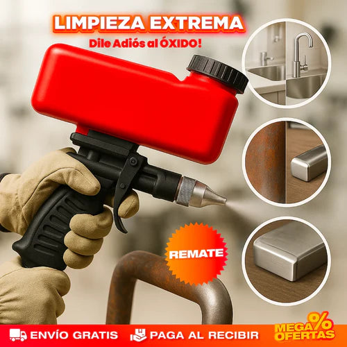 DILE ADIÓS AL ÓXIDO: Pistola de Chorro de Arena - SÚPER PROMO SOLO HOY 35% OFF