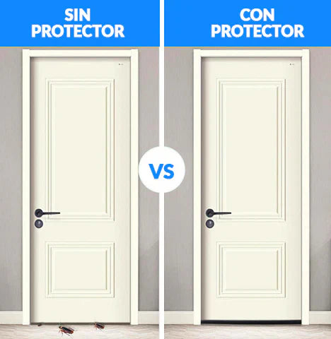 ADIÓS A LOS INSECTOS Y AL POLVO - Burlete Aislante Protector de Puerta ¡PROMO 2X1 SOLO HOY!