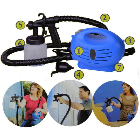 Pistola con compresor para pintar/pulverizar - SOLO HOY 35%OFF