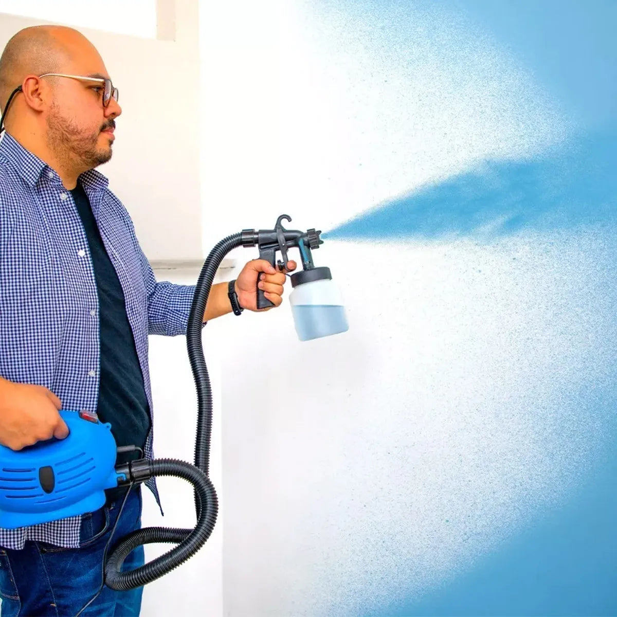 Pistola con compresor para pintar/pulverizar - SOLO HOY 35%OFF