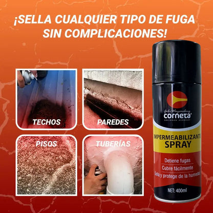 COMPRE 1 Y RECIBA 2 - SPRAY IMPERMEABLE NEGRO - 50% OFF
