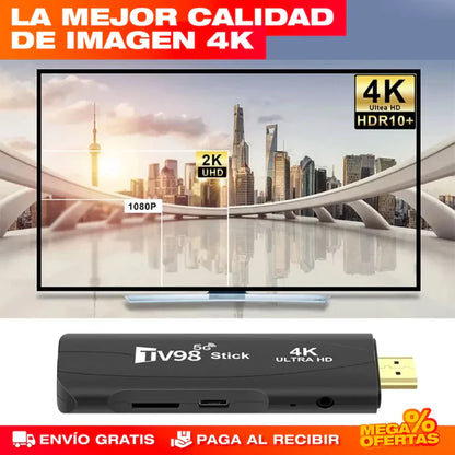 ¡Oferta imperdible! SOLO HOY 40% OFF - Tv Stick Android con Magis