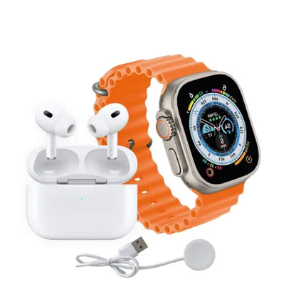 Smartwatch 8 ULTRA ULTIMA GENERACIÓN + AUDÍFONOS DE REGALO HOY