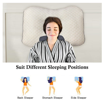 SOLO HOY 50% OFF - Almohada Cervical Cojin spa 3d Dormir