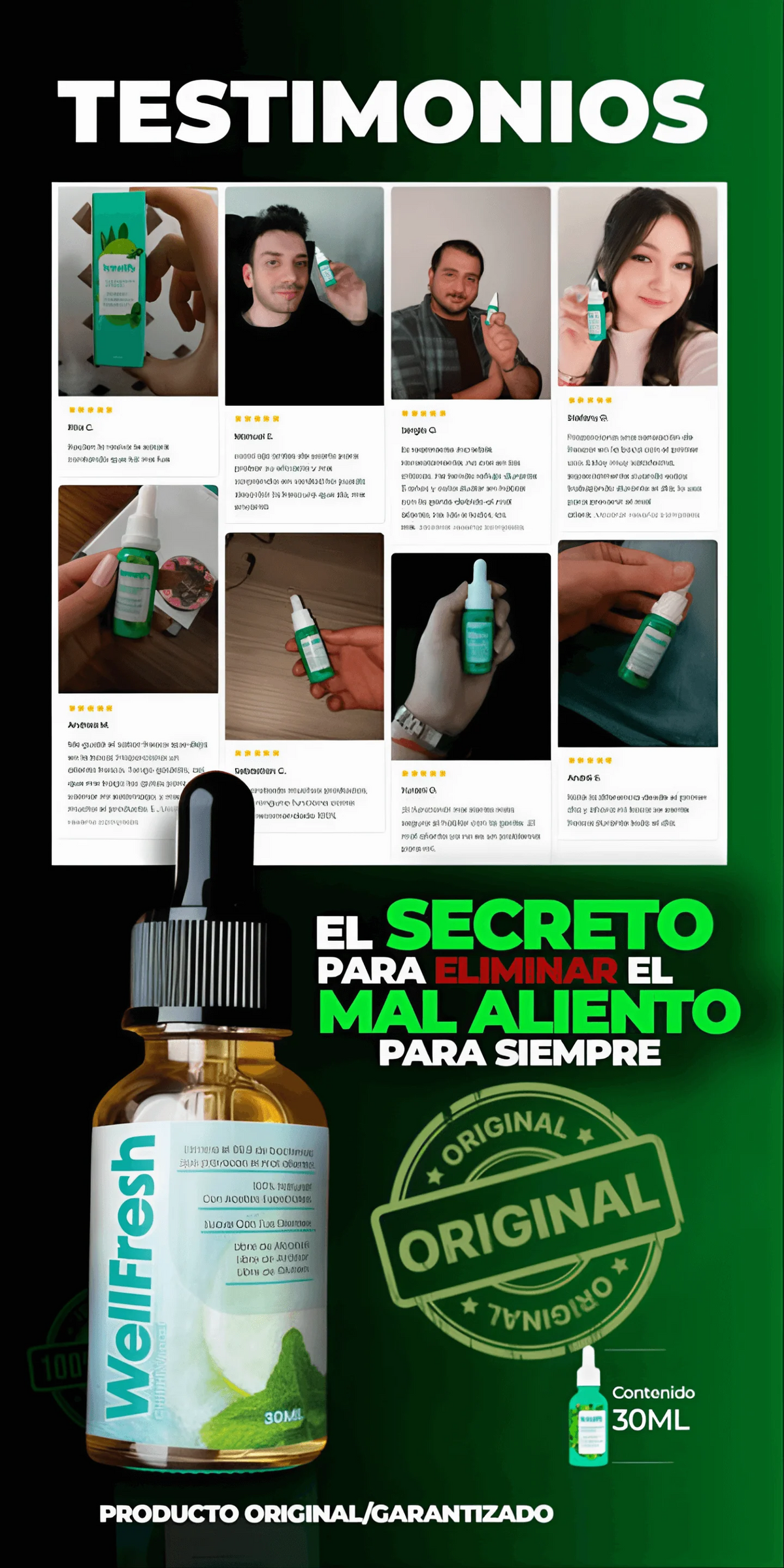 WellFresh - EL SECRETO PARA ELIMINAR EL MAL ALIENTO POR TODO EL DÍA