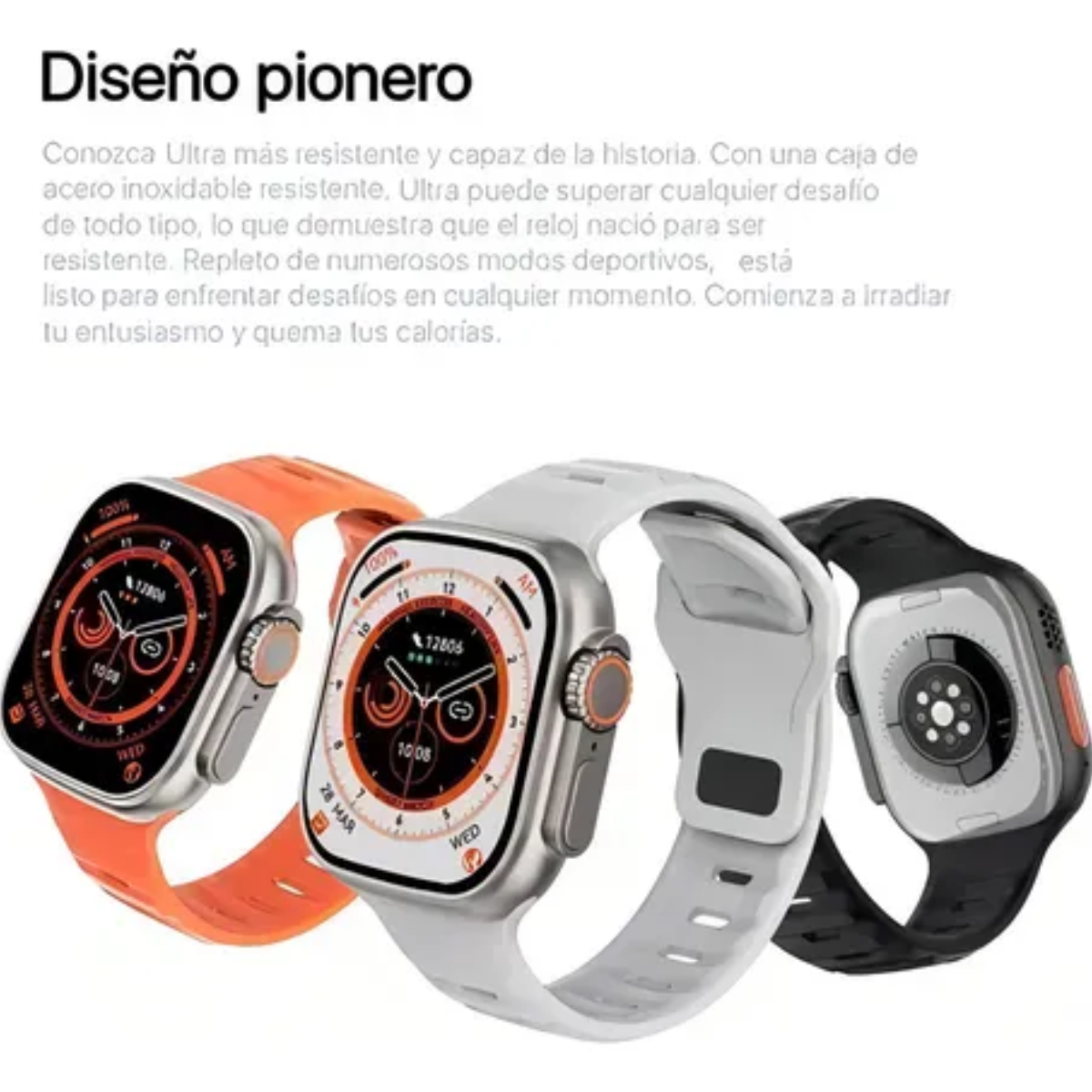 SOLO HOY 50%OFF - Super SmartWatch Generica Serie 8 T800 Ultra